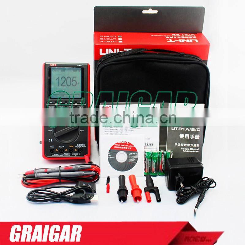 UNI-T UT81B 8MHz 40MS/s Real-Time Sample Rate Handheld LCD Scopemeter Oscilloscope Digital Multimeter