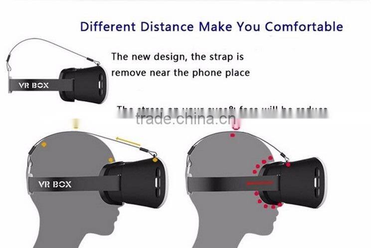 Hot Selling 1080p Funny Plastic Sex Video Case 3d VR Box 3d Glasses Virtual Reality for Smartphone