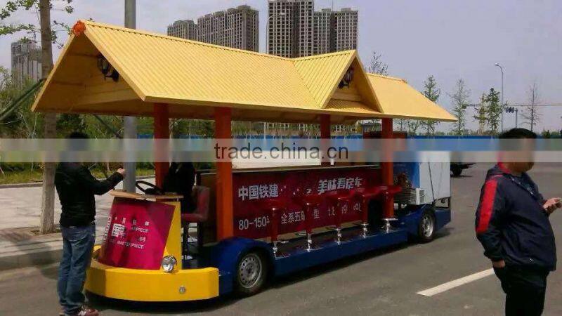 Electric Mobile store coffee kiosk/ice cream cart for sale
