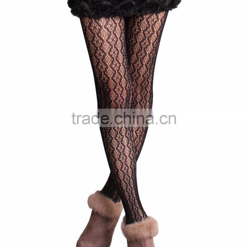 Taiwan Factory Chain Pansy Pattern Pantyhose