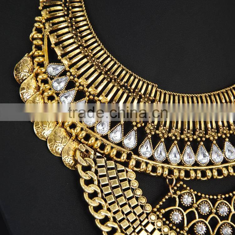 Hot statement necklace in guangzhou shopping website design