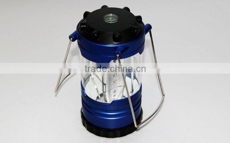 12 LED Super Bright led Outdoor Lantern with Compass Emergency Lamp