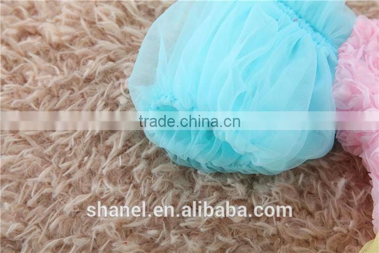 2016 new flower girls bubble dress princess dress