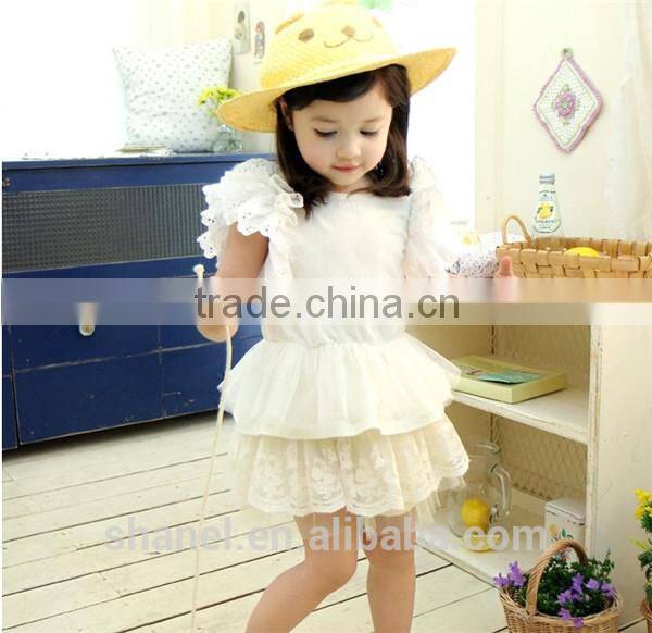 OEM childrens t shirts with flare sleeve cuff