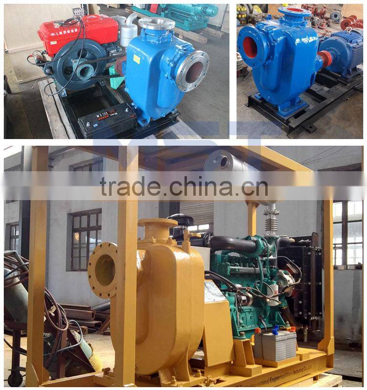 Diesel pumps irrigation self priming centrifugal trash pump
