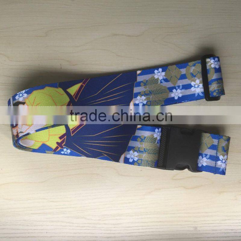 Hot sale suitcase lock strap luggage tag belt with password lock for promotional gifts