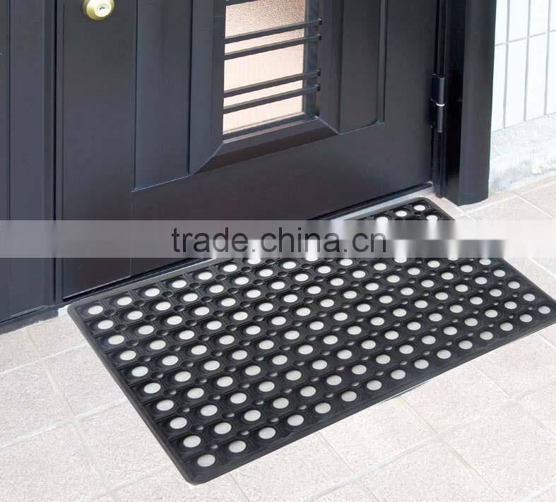 Cutout design antiSlip Entrance floor mat injection PVC bath Mat
