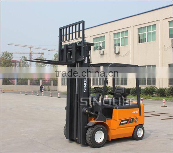 Hot - Four Wheels 1-3T Electric Forklift with CE