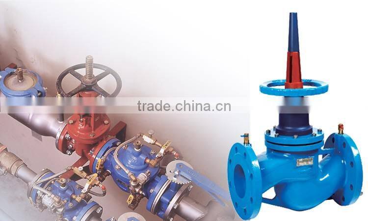 Flanged static balancing valve