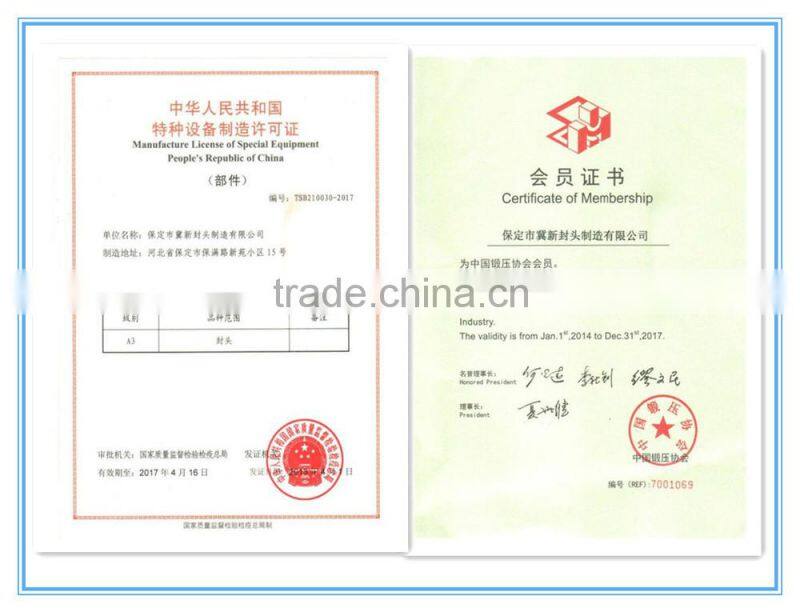 steel tubing galvanized pipe hemisphere end cap