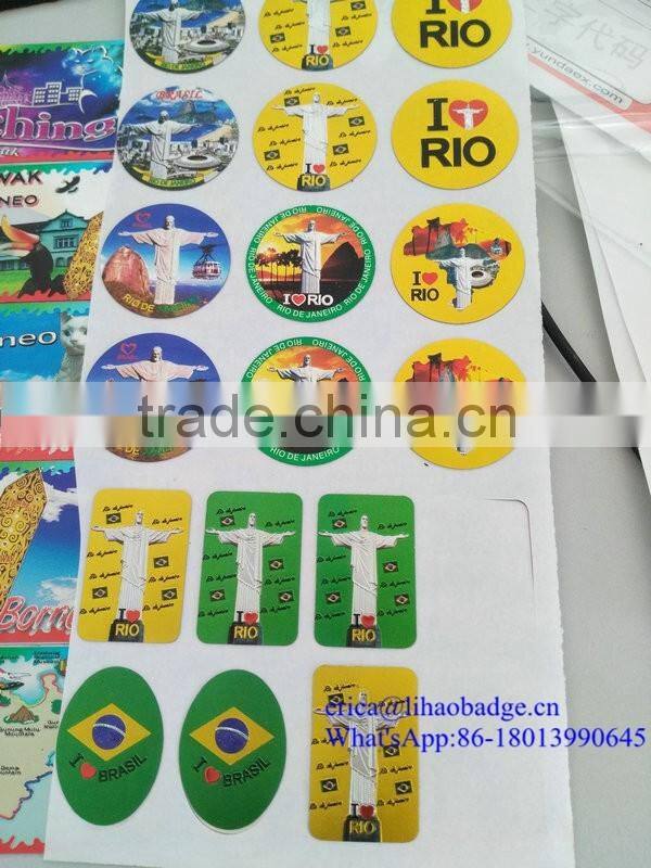 Eco-friendly custom reflective free sticker,Customized Shaped Reflective Car sticker