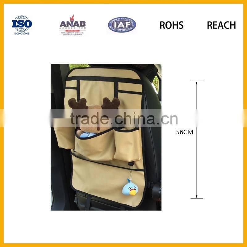 Car Seat Organizer,Auto Seat Back Organizer,Multi- Pocket Travel Storage Bag Insulted Car Seat Back