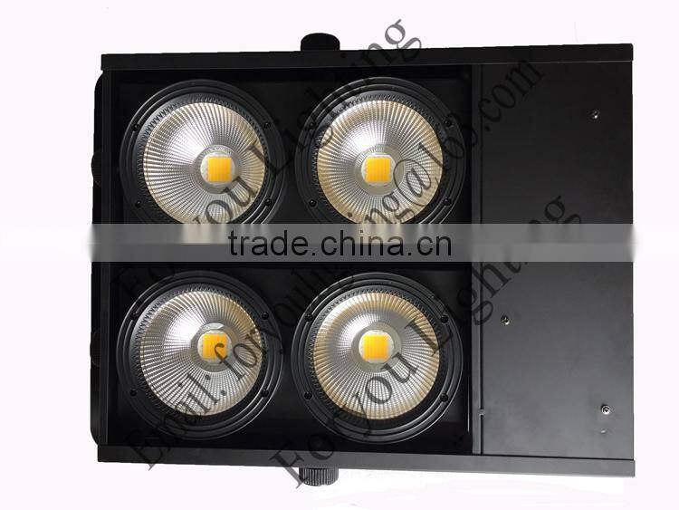 3-Year Warranty Pro Stage Disco DJ 4*100W RGBWA+UV 6IN1 COB 4 Eye LED Blinder Light