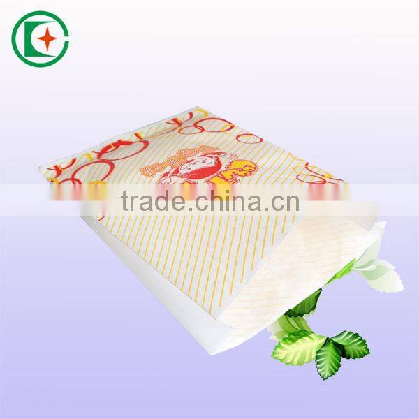 Kraft food paper bag for fried food