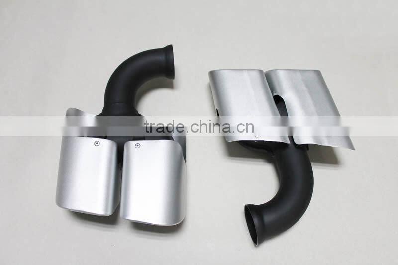 Exhaust pipe for Porsche Cayenne accessories 14 +auto parts Muffler Tips