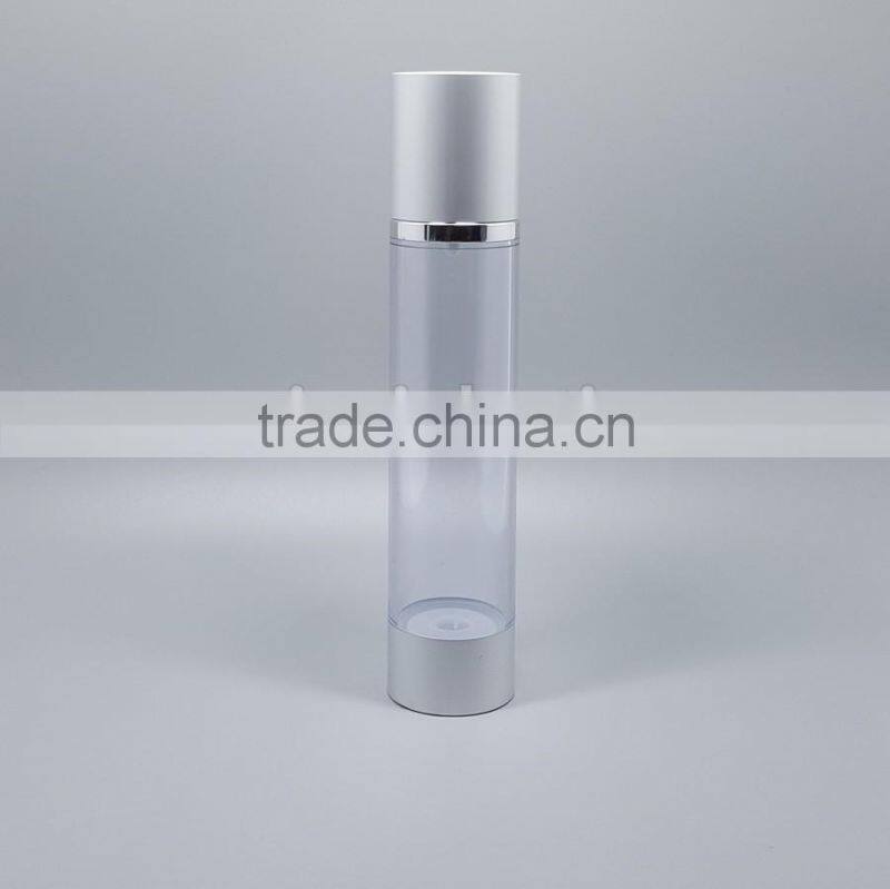 screen printing surface handling and cosmetic bottles skin care use plastic cosmetic airless pump bottles