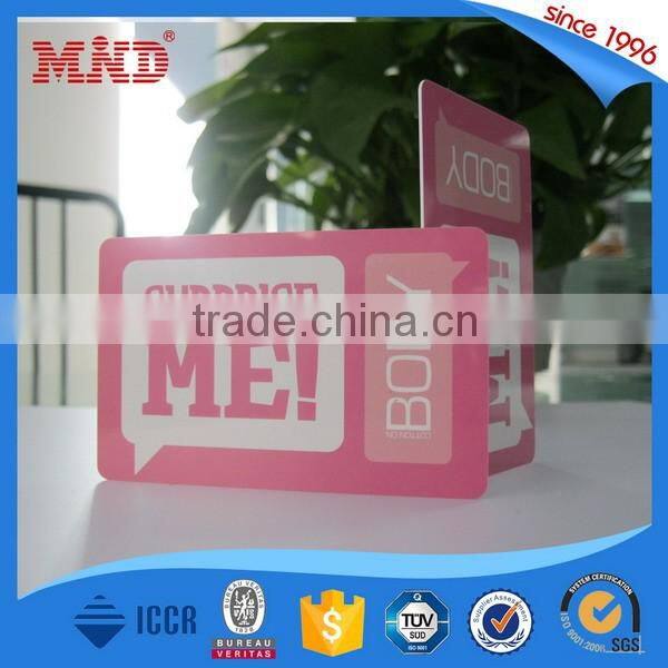 MDCL28 125khz writable rfid card/TK4100 pvc rfid card