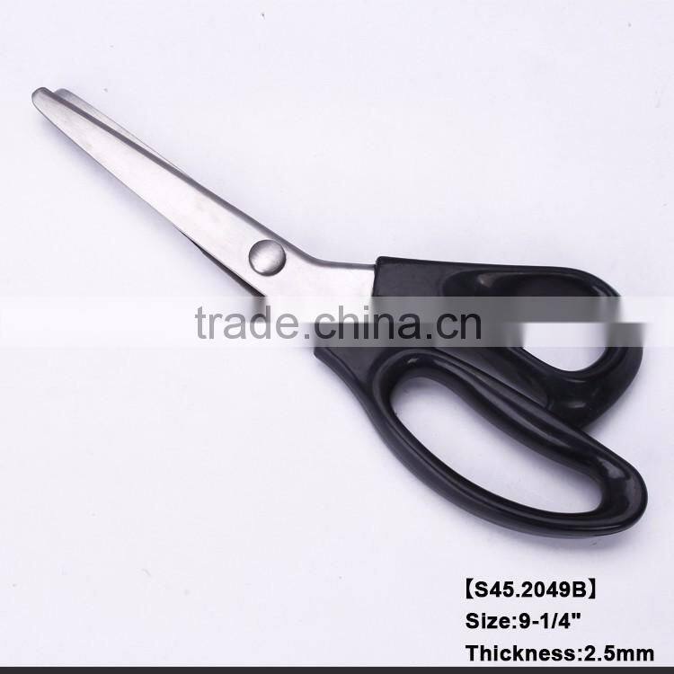 S45.2049-2016 New design high grade quality 9-1/2 pinking shears with colorful PP handle