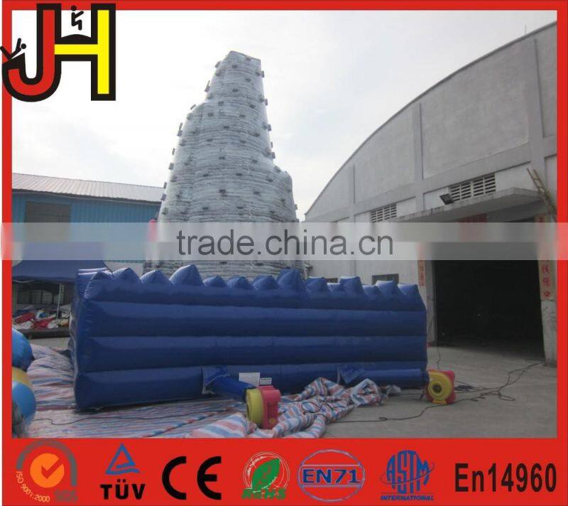 Best price inflatable climbing wall, moving rock climbing wall