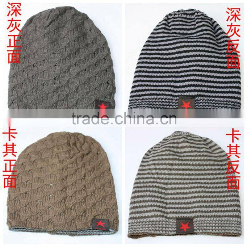 factory cheap woven label logo wholesale knit beanies, wholesale cashmere beanie hats with good quality