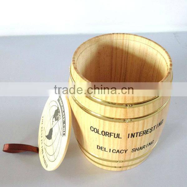 Promotional Small Wooden Barrel for candy