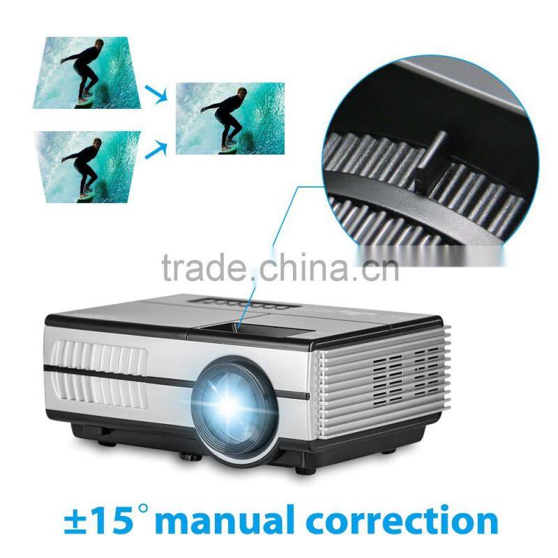 smart video 1500Lumens digital cheap lcd mini projector