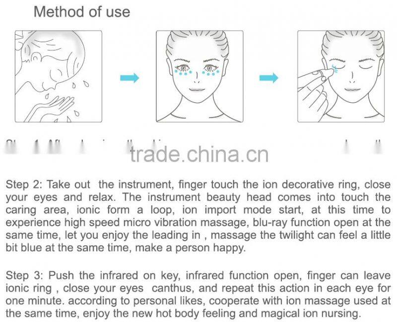 NEW Eye Massage Stick Eyes Wrinkle Removing Instrument Vibration Beauty Pen