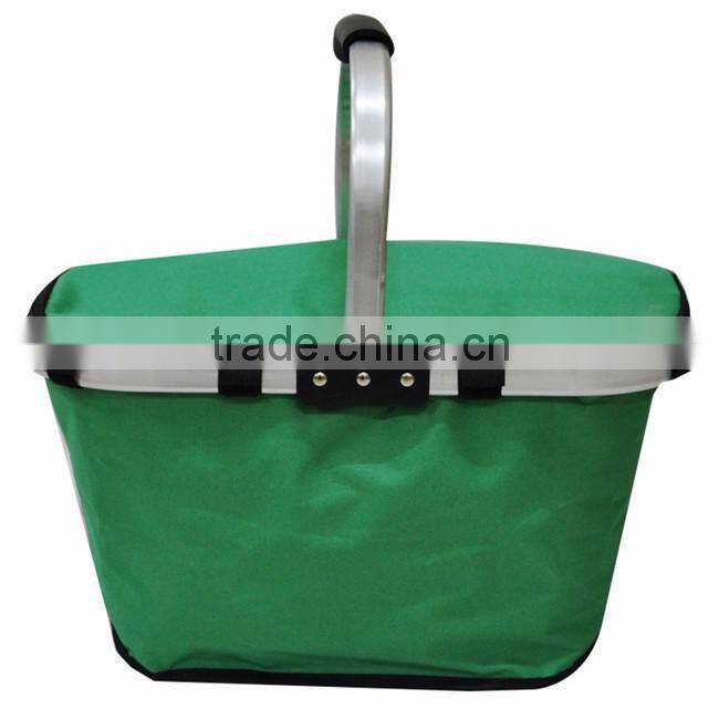 Hot sale recyclable durable lovely foldable picnic basket