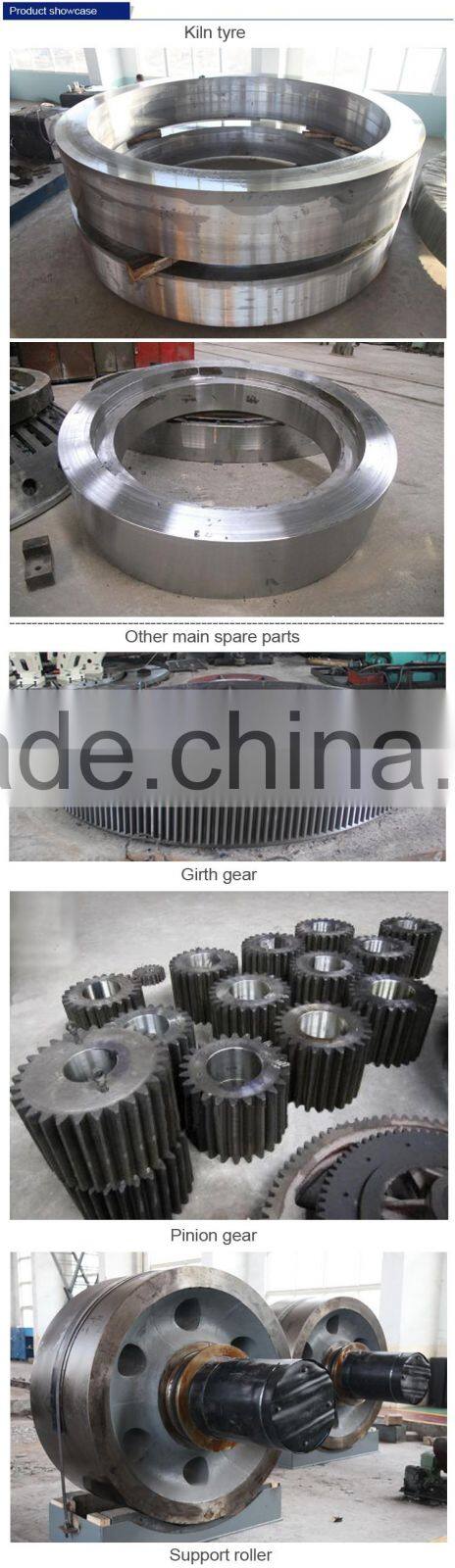 Steel forging large size tyre for rotary kiln