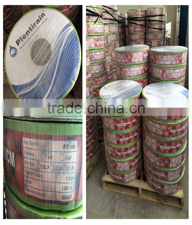 PE material garden irrigation Drip irrigation ktis pipe /T tape drip irrigation tape