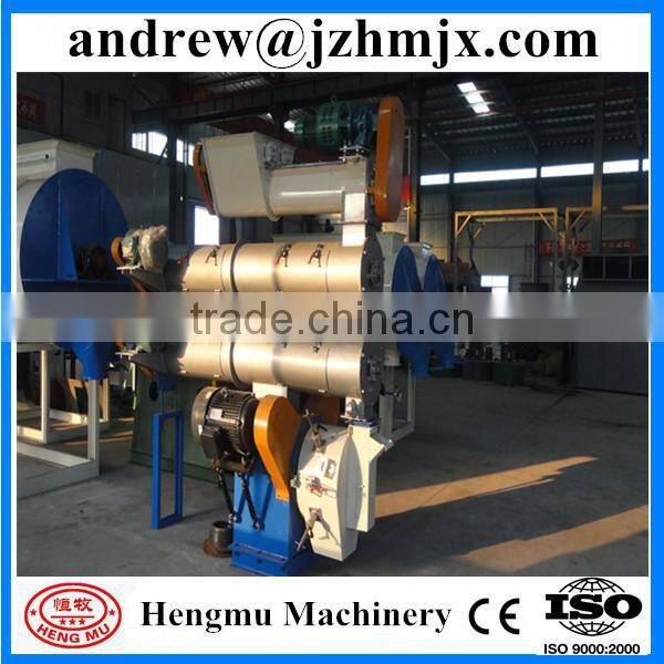 High quality poultry feed grinding machine animal food pellet making machine feather blood powder feed pellet machine