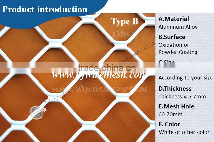 Aluminum Expanded Metal Wire Mesh/Aluminum Mesh for Window(Guangzhou Factory)