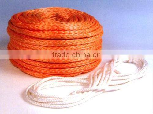 Pure raw material Synthetic UHMWPE rope winch Rope