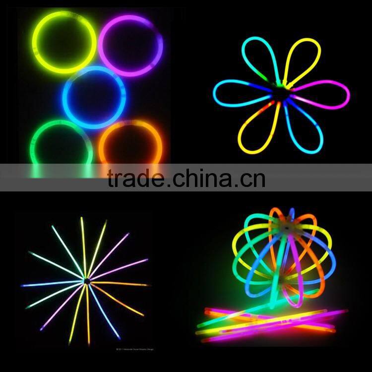 5x200mm DIY Multifunctional Glow Stick Toys(CE, EN71, ASTM F963, BV)