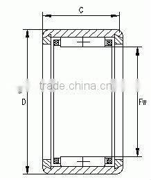 Auto Needle Bearings Miniture Bearings NA4916