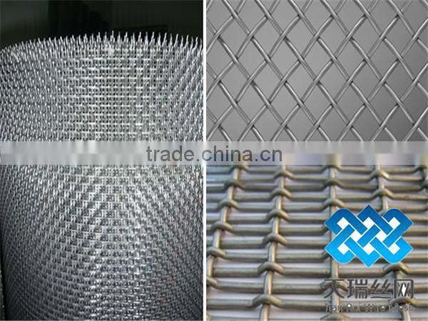 High Manganese Steel Crimped Wire Mesh / Mine Mesh / Vibrating Screen