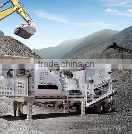 Simple Installation Cone Mobile Plant For Road Construction