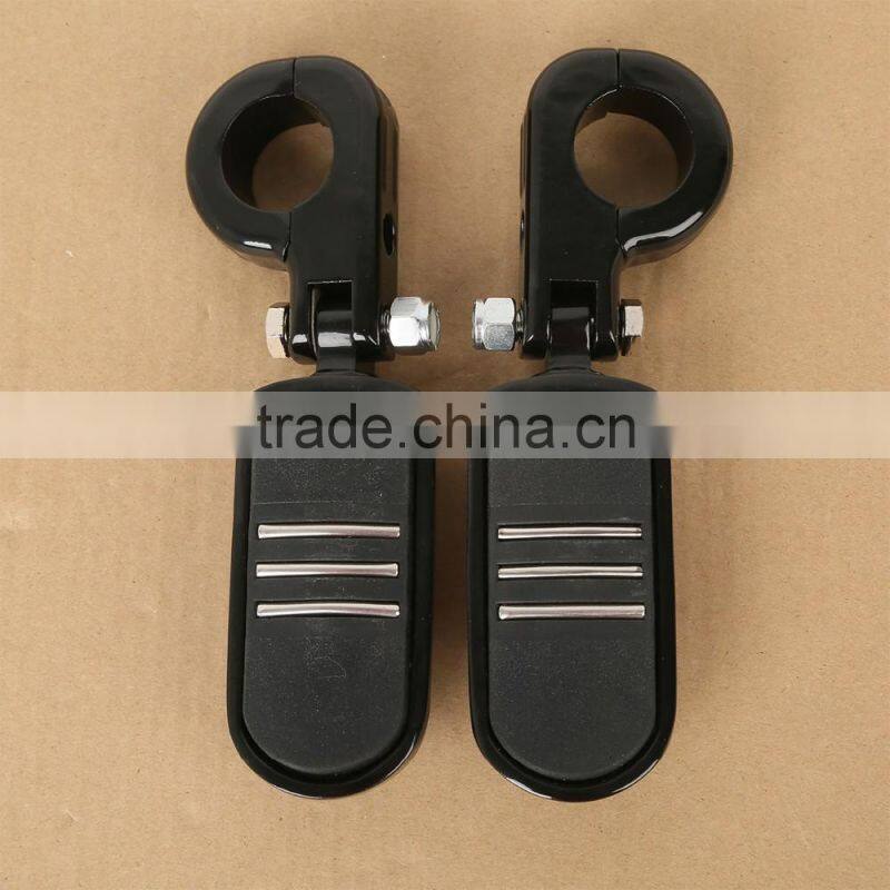 3.2cm Engine Guards Streamliner Styled Footpegs+ Clamps For Honda VT1100 VTX1300