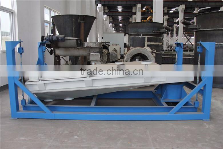 Feed or wood pellet rotary screener machine