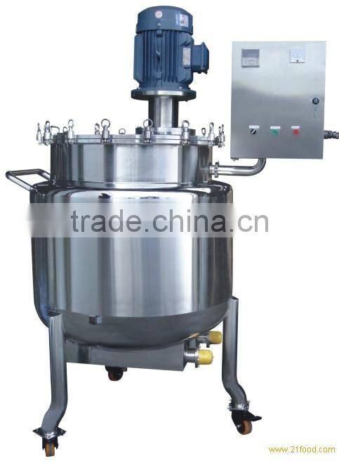 500L Stainless Steel Electric Heating Mixing Tank/Mixing Tank with agitator