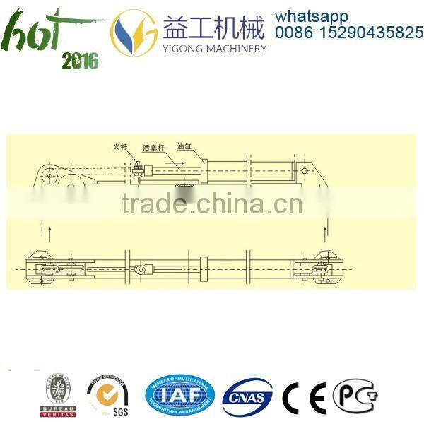 Floor cross car elevator High rise 4 post car lift