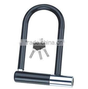 motorcycle black u lock