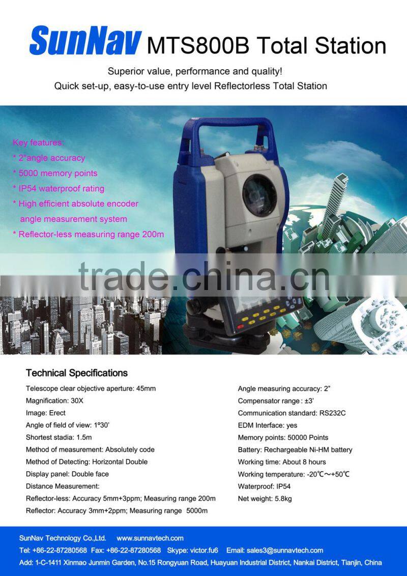 Total Staion MTS800B Series