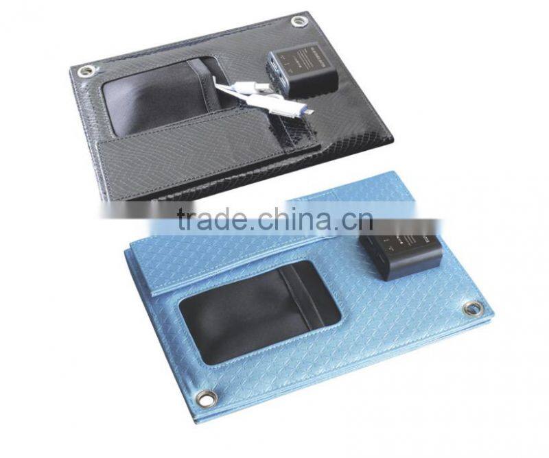 China manufacture charging phone 7w solar panel with usb wire