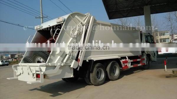 240hp 6*4 18m3 FONTON Compression Garbage Truck