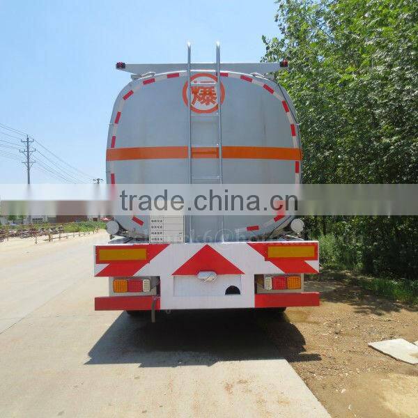 3 Axles Carbon Steel 60000L Oil Tank Semi Trailer