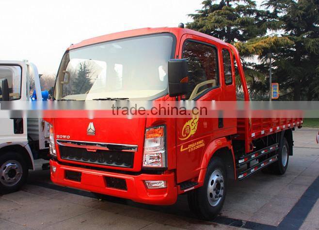 4x2 HOWO 3 Ton Cargo Trucks For Sale