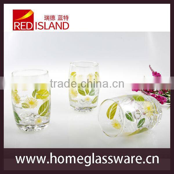 glass pitcher with drinking glass tumblers set