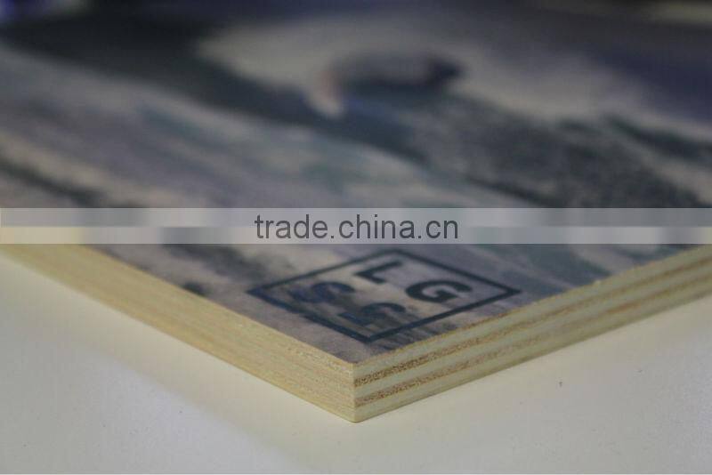 Personalized Wooden Painting UV printing on wood Wooden Poster Card for Home Decoration