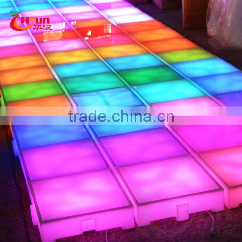 2016 newest fashinon design disco portable dance floor led